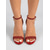 voordelige Hakken Sandalen-Rode glitter stiletto sandalen voor dames - sexy hoge hakken voor feestjes, uitgaan en clubkleding.