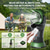 preiswerte Campingleuchten und Laternen-Tragbarer Sprühnebelventilator mit Fernbedienung, wiederaufladbare Sprühnebelventilatoren für Terrasse, Camping und Strand &amp;Tragbarer Nebelventilator für den Innen- und Außenbereich,