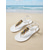 voordelige Platte Sandalen-Zwarte jelly sandalen voor dames met kleurrijke kralenfranjes - boho platte sandalen met T-bandjes voor strandvakanties en ontspannen momenten aan het zwembad in de zomer. &amp;reizen naar tropische