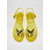 baratos Chinelos de slide-Sandálias femininas chiques de dedo em gelatina preta - chinelos impermeáveis com elegante laço de borboleta para férias na praia e momentos relaxantes à beira da piscina. &amp;roupas de resort de verão
