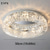 economico Candelabri di Cristallo-50/60/80 cm lampadario led cristallo plafoniera cerchio design design unico luci da incasso in acciaio inox led stile nordico 110-120 v 220-240 v