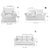 billiga Sofföverdrag-Sofföverdrag för Fåtölj Love Seat 3-sits Bomullsofför för Ektorp Fåtölj Fåtölj En Sits Sofföverdrag Ersättning Passar Inte