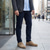 abordables Chaussures Décontractées à Lacets-Chaussures habillées décontractées pour hommes, chaussures respirantes en similicuir perforé pour le bureau, le travail et le quotidien