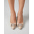 voordelige Klassieke Pumps-Dames pumps met sleehak in nude tint - elegante instaphakken voor tuinfeesten en buitenevenementen.