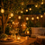 voordelige Solar buitenverlichting-Solar lichtsnoeren voor buiten, solar bolvormige lampjes, waterdichte lichtsnoeren op zonne-energie voor terrasverlichting op zonne-energie voor tuin, erf, veranda, bruiloft en feestdecoratie.