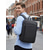 baratos Mochilas de Faculdade-Mochila escolar impermeável para laptop, ideal para estudantes do sexo masculino. Feita em poliéster, possui diversos compartimentos para acomodar laptops de até 15,6 polegadas e é perfeita para