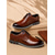 preiswerte Lässige Schnürschuhe-Herren Outdoor Derby-Schuhe Wanderschuhe Brautkleider schlicht Täglich Büro &amp; Karriere PU Leder Komfortabel Schnürsenkel Rinde braun Schwarz Frühling Herbst