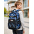 baratos Mochilas para Crianças e Adolescentes-Mochila escolar masculina para estudantes, mochila impermeável de poliéster com vários compartimentos e grande capacidade, comporta laptop de 15,6 polegadas, alça para mala de viagem, mochila para o