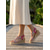 ieftine Sandale cu platformă tip pană-Sandale tip espadrilă cu platformă pentru femei, stil boho, cu mărgele - pantofi de plajă de vară cu platformă și strasuri brodate violet, pentru vacanță tropicală &amp;croazieră