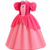 cheap Videogame Costume-Princess Peach Costume for Girls,Super Brothers Princess Peach Dress for Kids Cosplay Halloween Party Dress Up