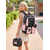 economico Zaini per Bambini e Adolescenti-Set di 3 zaini da ragazza per la scuola, con borsa per il pranzo. &amp;Astuccio, borsa per libri in poliestere resistente all'acqua con molte tasche e grande capacità, tracolla da viaggio, tasca