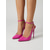 preiswerte Slingback-Pumps-Sexy pinkfarbene Lackleder-Stilettos für Damen – spitze Zehenpartie, Slingback-Riemen und hohe Absätze für den Abend, Clubwear &amp; Party