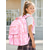 abordables Sacs à dos pour Enfants et Adolescents-Sac à dos scolaire rose pour filles joli sac à dos princesse avec rangement multi-compartiment et grande capacité design rentrée scolaire