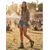 abordables Femmes-Sandales gladiateur confortables vert armée pour femmes - bottines plates à lacets en cuir vieilli avec découpes et lanières, idéales pour les festivals de musique en plein air &amp;rave