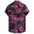 abordables Tapas-Retro Antiguo Boho Años 70 Camisas Camisas Hawaianas Hippie Floral Disfraz Hombre Víspera de Todos los Santos Carnaval Festival de Música vacaciones en la playa Fiesta temática retro Adulto Camisas