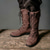 preiswerte Schuhe-Mittelalterlich Renaissance Schuhe Kniehohe Stiefel Flache Jazzstiefel Kostüm Herren Keltisch Seeräuber Halloween Maskerade Leistung LARP Renaissance-Messe Erwachsene Schuhe