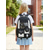 preiswerte Kinder- und Teenager-Rucksäcke-Mädchen-Schulrucksack mit großem Fassungsvermögen, vielen Fächern, leichtem Material, Organizerfächern und Platz für ein Tablet &amp;Laptop, Schulrucksack für die Grundschule &amp;Mittelschule