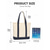 abordables Bolsos de viaje para vacaciones-Bolso tote unisex de lona con cierre de cremallera, bolso de hombro multicompartimento de gran capacidad en negro, rojo y azul marino, bolso tote informal para el trabajo, viajes, playa y uso diario.