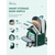 preiswerte Kinder- und Teenager-Rucksäcke-Ergonomischer Schulrucksack für Jungen &amp;Mädchen, geräumiger, wasserdichter Polyester-Rucksack mit mehreren Fächern, reflektierenden Sicherheitsstreifen und Rückenstütze, grün &amp;Pink, Schulanfangsreisen