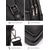 abordables Sacs pour homme-Homme Sac bandoulière Sac à épaule Sac Ceinture Cuir de vache Quotidien Extérieur Fermeture éclair Grande capacité Imperméable Léger Couleur Unie Rouge-marron Jaune brunâtre Noir