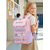 preiswerte Kinder- und Teenager-Rucksäcke-Ergonomischer Schulrucksack für Jungen &amp;Mädchen, geräumiger, wasserdichter Polyester-Rucksack mit mehreren Fächern, reflektierenden Sicherheitsstreifen und Rückenstütze, grün &amp;Pink, Schulanfangsreisen
