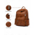 baratos Mochilas de Moda-Mochila feminina vintage em couro, bolsa de viagem grande e antifurto com vários bolsos para faculdade, trabalho, compras e deslocamento diário.