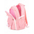 preiswerte Kinder- und Teenager-Rucksäcke-Mädchen-Rucksack-Set, 2-teilig: wasserabweisender Schulrucksack mit Federmäppchen, geräumiger Polyester-Rucksack mit vielen Fächern, reflektierende Sicherheitsstreifen, rosa, lila, cremeweiß, ideal