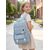 cheap Kids &amp; Teen Backpacks-Student School Backpack, Large Capacity Multi-Compartment Bookbag, Waterproof Polyester Laptop Daypack, Multi Colors, Perfect for High School, College, Travel, Commute, Daily Campus