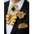 preiswerte Hochzeit ACC-Verstellbares Fliegen-Set für Herren, 3-teiliges Set aus Fliege, Brosche und Einstecktuch aus Polyester, mehrfarbige Accessoires für formelle Anlässe wie Hochzeiten, Bankette, Partys, Abschlussbälle