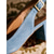 cheap Slingback Pumps-Women's Comfortable Light Blue Suede Slingback Pumps - Retro Square Toe Mid Block Heels with Adjustable Strap for Casual Daily Wear &amp; Office Work