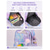 abordables Mochilas para Niños y Adolescentes-Mochila escolar impermeable para niñas, mochila grande con múltiples bolsillos para portátil, bonita mochila de viaje universitaria con estampado tie-dye en varios colores.