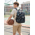 baratos Mochilas para Crianças e Adolescentes-Mochila escolar masculina para estudantes, mochila impermeável de poliéster com vários compartimentos e grande capacidade, comporta laptop de 15,6 polegadas, alça para mala de viagem, mochila para o