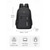 economico Zaini per Università-Zaino scolastico capiente per ragazzi, borsa multistrato con scomparto per laptop, zaino da viaggio in poliestere impermeabile, design ergonomico e confortevole, blu/nero/grigio
