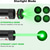 cheap Flashlights-USB Rechargeable Laser Pointer Light for Outdoor Hunting Hiking Camping Long Range Laser Beam Green Laser Pointer