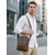 cheap Men's Bags-Men's Crossbody Bag, Faux Leather Shoulder Bag with Adjustable Strap, Multi-Pocket Large Capacity, Black/Brown/Coffee, Perfect for Business, Travel, Daily Commute, Summer Casual Style