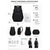 cheap College Backpacks-Student School Backpack for Boys, Large Capacity Multi-Compartment Waterproof Polyester Bookbag, Lightweight Travel Backpack with Organizer Pockets, Luggage Sleeve, Multiple Colors