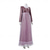 abordables Vestido-Retro Antiguo Período de regencia Maxi Vestido cintura imperio Larga Dama Aristócrata Disfraz Mujer Real Víspera de Todos los Santos Carnaval Feria del Renacimiento Fiesta temática retro Adulto