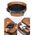 cheap Men's Bags-Men's Crossbody Bag, Faux Leather Shoulder Bag with Adjustable Strap, Multi-Pocket Large Capacity, Black/Brown/Coffee, Perfect for Business, Travel, Daily Commute, Summer Casual Style