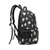 baratos Mochilas para Crianças e Adolescentes-Conjunto de mochila floral feminina de 3 peças, resistente à água, para escola, com lancheira. &amp;Estojo para lápis, mochila escolar de poliéster com vários bolsos e grande capacidade, ideal para alunos