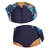 economico Rash Guards Interi-Per donna Costume da Bagno Rash Guard Floreale Cerniera Frontale Protezione Solare UV UPF50+ Asciugatura Rapida Manica Lunga Body costume da bagno Surf Spiaggia Sport Acquatici Estate