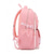 preiswerte Kinder- und Teenager-Rucksäcke-Mädchen-Rucksack-Set, 2-teilig: wasserabweisender Schulrucksack mit Federmäppchen, geräumiger Polyester-Rucksack mit vielen Fächern, reflektierende Sicherheitsstreifen, rosa, lila, cremeweiß, ideal