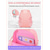 preiswerte Kinder- und Teenager-Rucksäcke-Mädchen-Rucksack-Set, 2-teilig: wasserabweisender Schulrucksack mit Federmäppchen, geräumiger Polyester-Rucksack mit vielen Fächern, reflektierende Sicherheitsstreifen, rosa, lila, cremeweiß, ideal