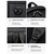 economico Zaini per Università-Zaino scolastico capiente per ragazzi, borsa multistrato con scomparto per laptop, zaino da viaggio in poliestere impermeabile, design ergonomico e confortevole, blu/nero/grigio