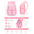 abordables Sacs à dos pour Enfants et Adolescents-Sac à dos scolaire rose pour filles joli sac à dos princesse avec rangement multi-compartiment et grande capacité design rentrée scolaire