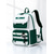 preiswerte Kinder- und Teenager-Rucksäcke-Ergonomischer Schulrucksack für Jungen &amp;Mädchen, geräumiger, wasserdichter Polyester-Rucksack mit mehreren Fächern, reflektierenden Sicherheitsstreifen und Rückenstütze, grün &amp;Pink, Schulanfangsreisen