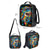 economico Zaini per Bambini e Adolescenti-Set di zaino per bambini con motivo squalo graffiti, composto da 3 pezzi in poliestere e astuccio. &amp;Borsa termica per il pranzo, grande capacità, multi-scomparto, per il ritorno a scuola, pranzo &amp;