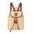 abordables Sacs à Dos de Mode-Sac à dos en paille pour femmes sac en rotin tissé bohème pour les vacances à la plage les voyages d'été et les tenues de tous les jours au resort