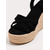 ieftine Sandale cu platformă tip pană-Sandale tip espadrilă pentru femei, sandale cu platformă și barete, cataramă la gleznă, pantofi de vară boho pentru plajă, croazieră și rochii