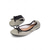 baratos Sapatilhas de mulher-Sapatilhas femininas verde-sálvia - sapatos dobráveis de couro ultramacio, ideais para usar com calça jeans reta, looks casuais e para o trabalho.