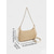 cheap Vacation &amp; Travel Bags-Women's Woven Shoulder Bag Crossbody Purse, Straw Knit Hobo Handbag with Adjustable Strap and Gold Chain, Ivory Khaki Summer Vacation Beach Travel Tote for Daily Casual Use
